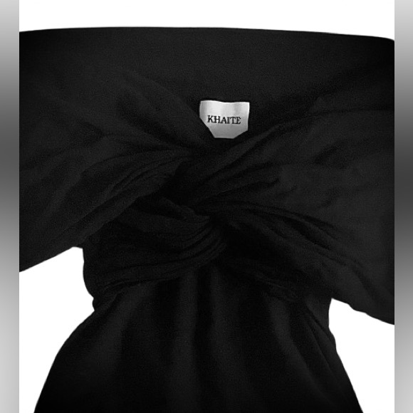 Khaite Cerise Off-Shoulder Bodysuit - Picture 6 of 7